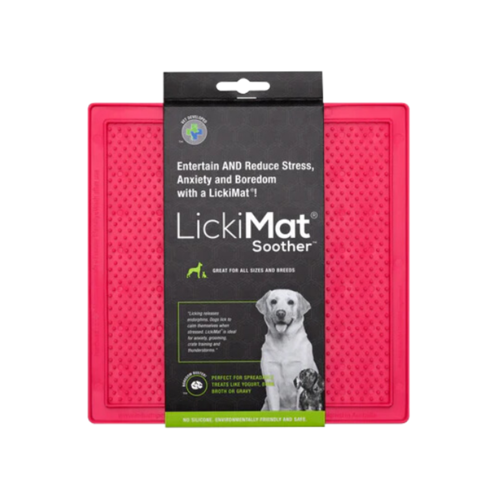 LickiMat LickiMat Soother Mat Pink