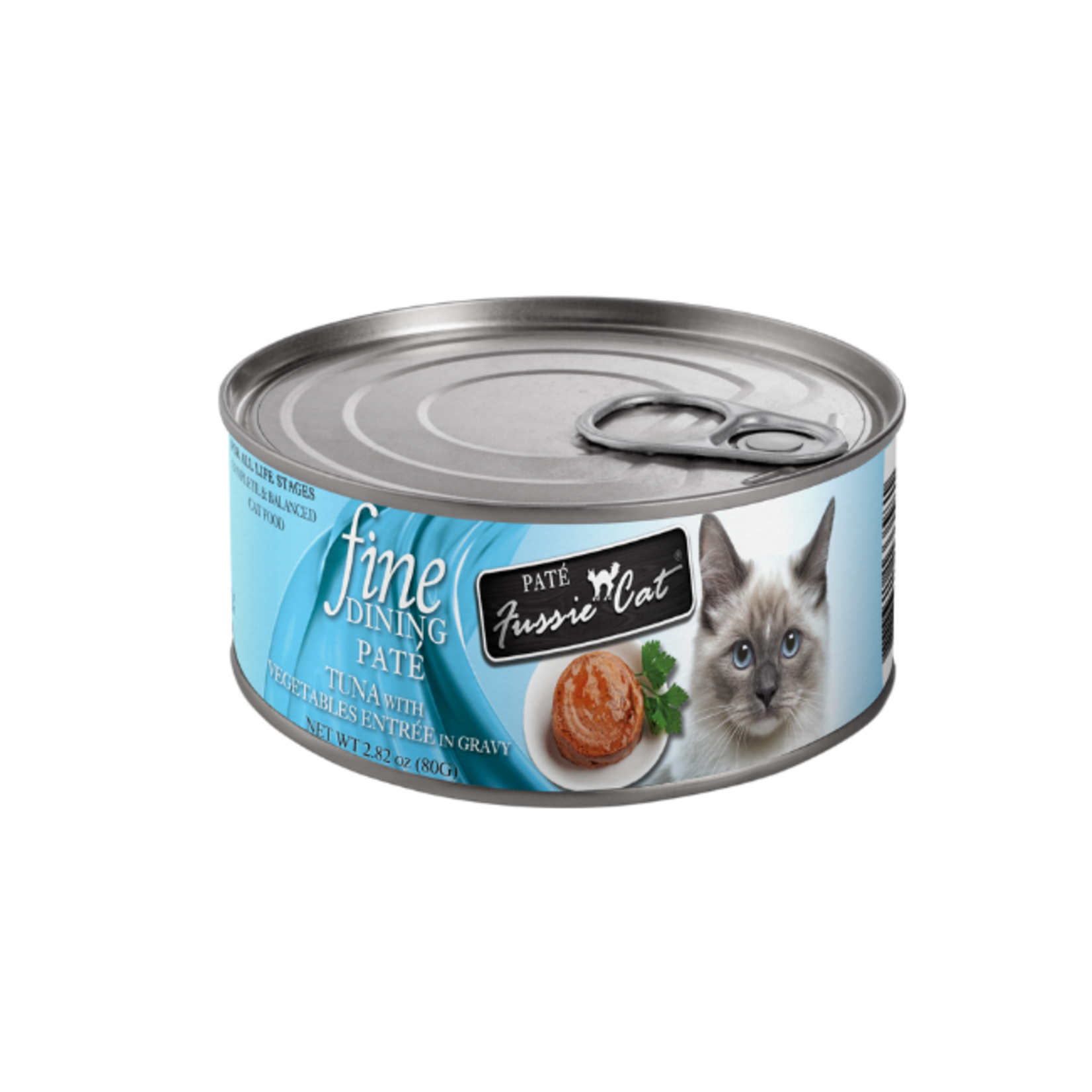 Fussie Cat Fussie Cat Fine Dine Pate Tuna & Veggie 2.82oz