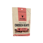 Vital Essentials Vital Essentials Cat FD Chicken Hearts .8oz