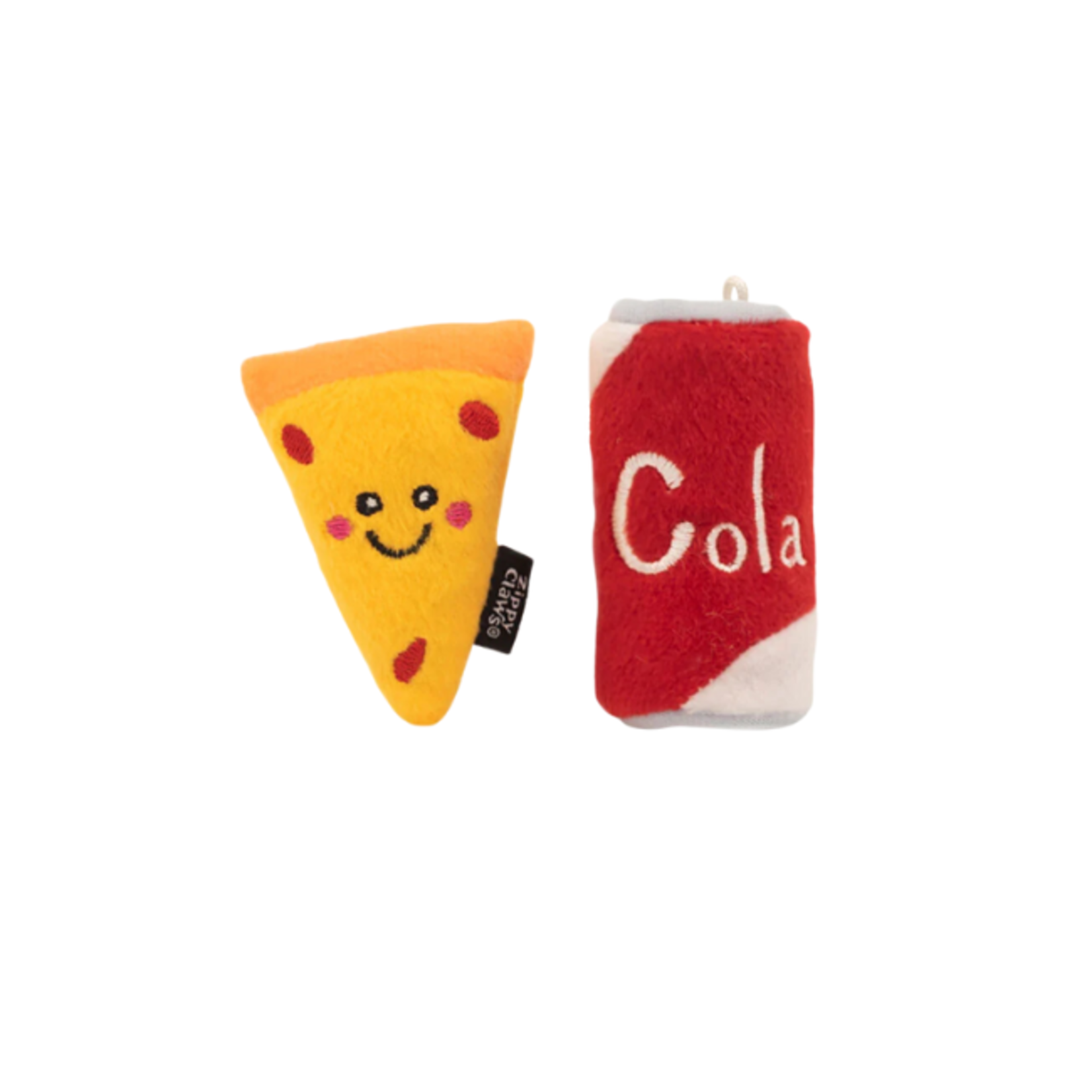 Zippy Paws ZippyClaws Pizza & Cola 2-pack