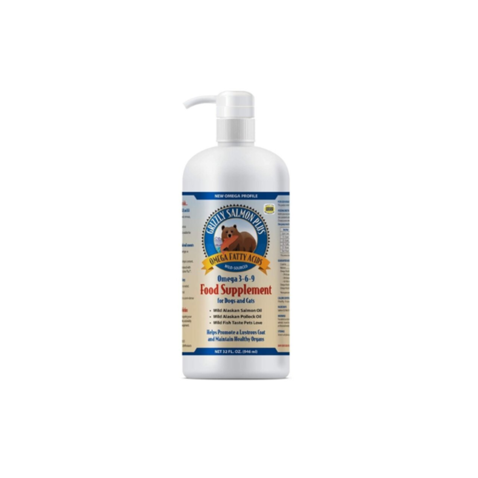 Grizzly Grizzly Dog Salmon Oil 4oz