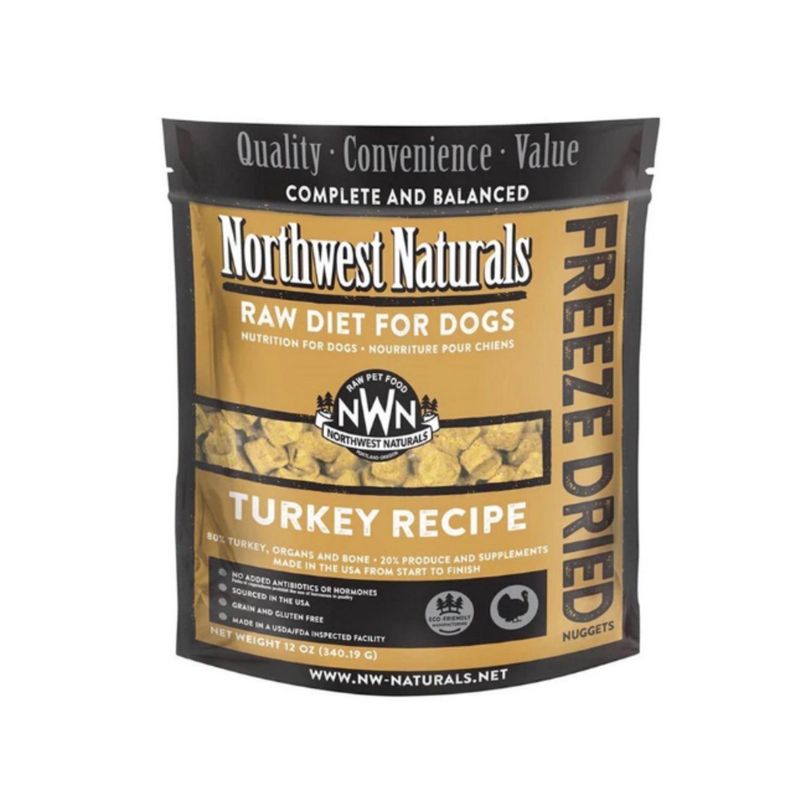 Northwest Naturals Northwest Naturals Dog Freeze Dried Turkey 12oz