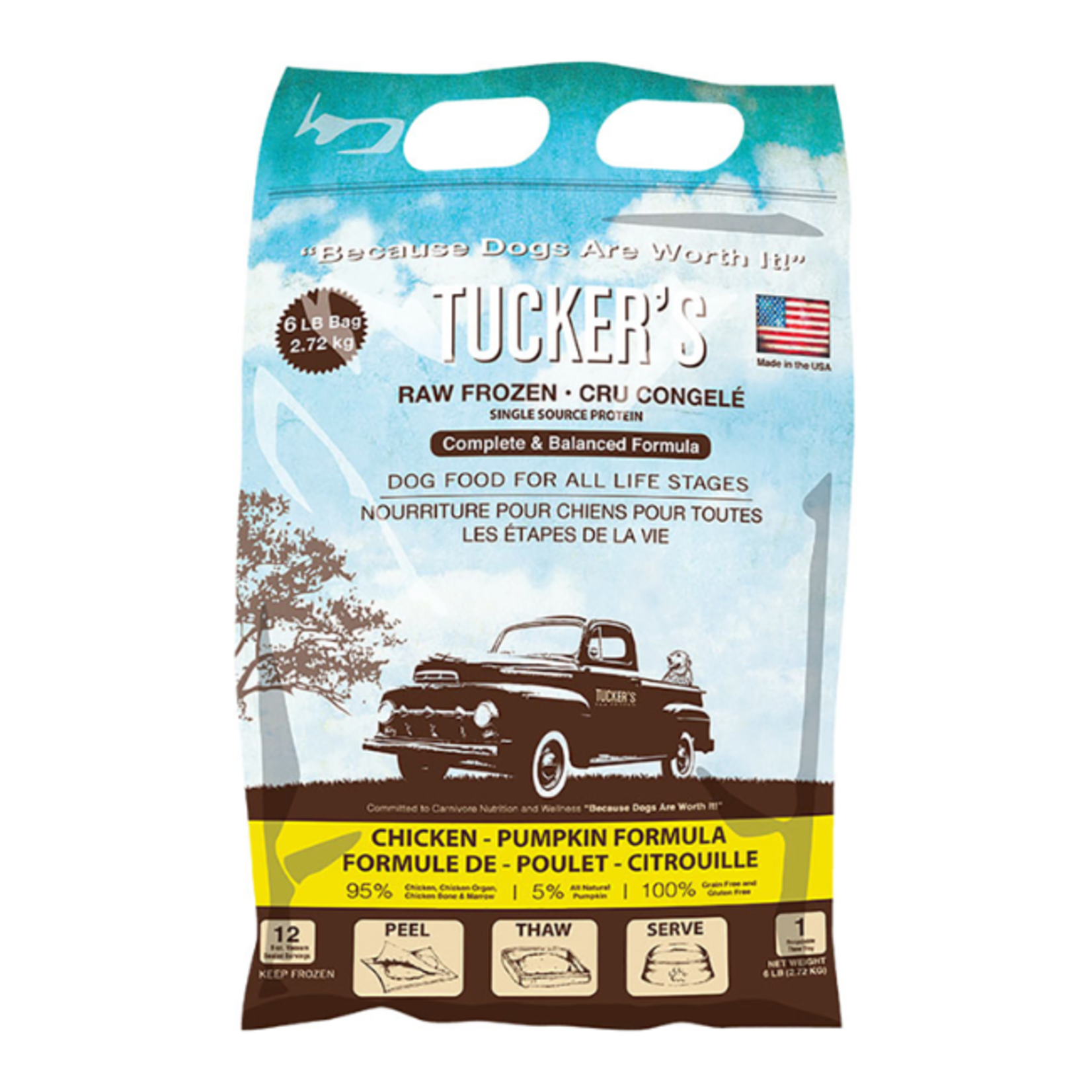 Tucker's Tucker's Raw Chicken & Pumpkin 6#