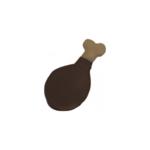 Preppy Puppy Preppy Puppy Thanksgiving Cookie Turkey Leg