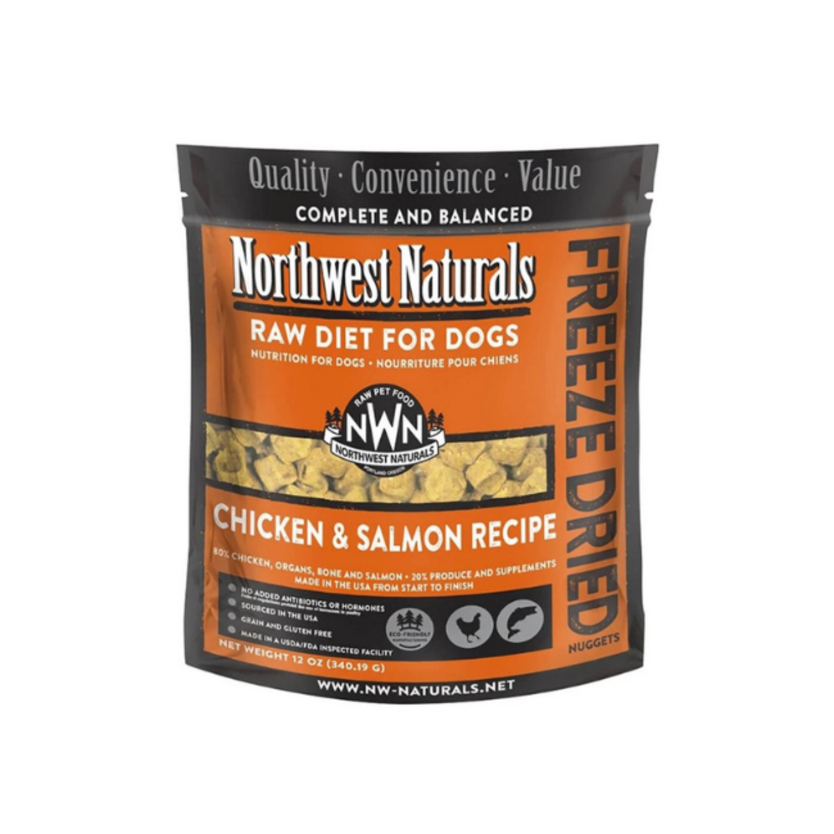 Northwest Naturals Northwest Naturals Dog Freeze Dried Chicken & Salmon 12oz