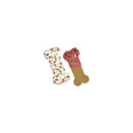 Preppy Puppy Preppy Puppy Christmas Cookie Small Bone 2.5''