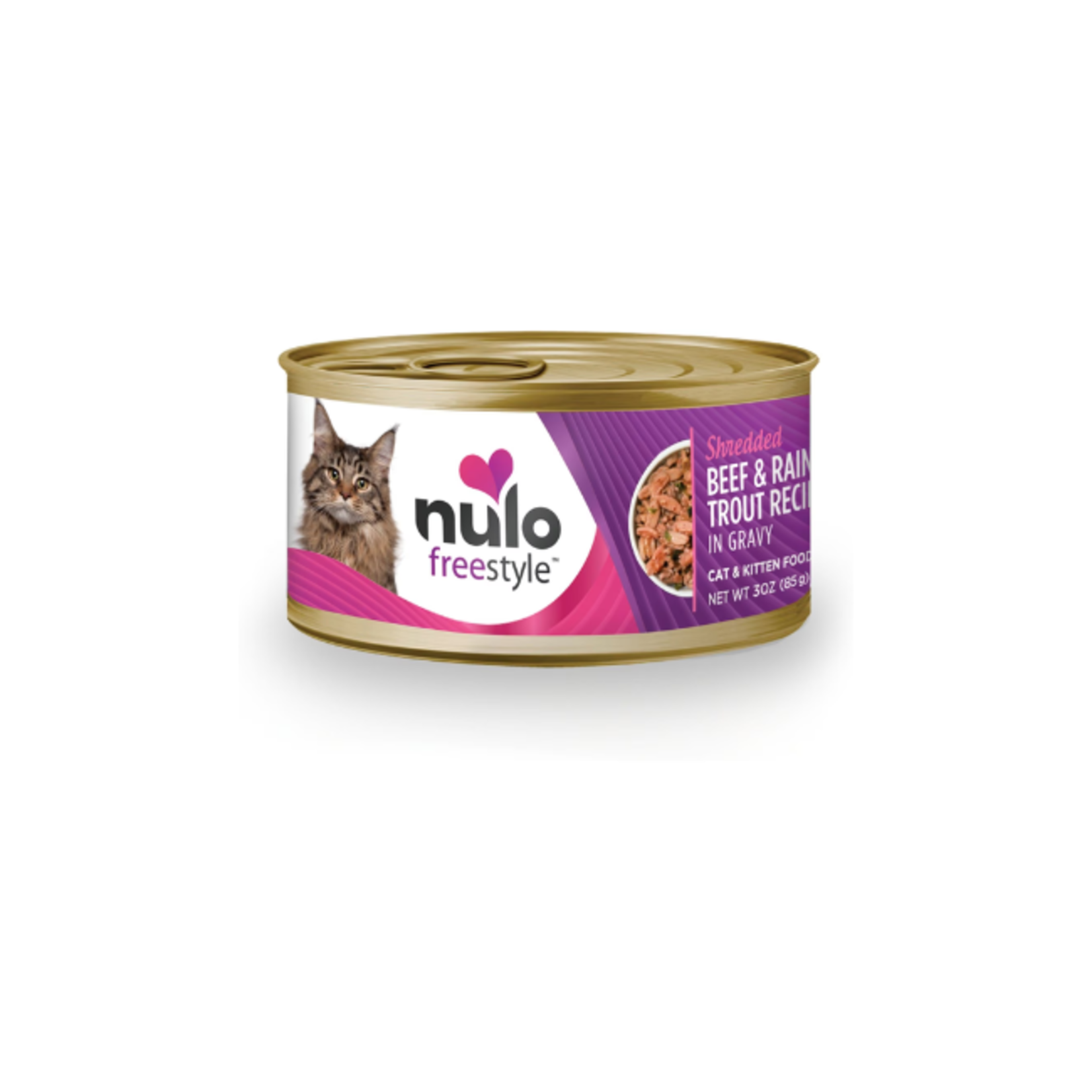 Nulo Nulo C Freestyle GF Shredded Beef & Trout 3oz