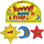 Yeowww! Yeowww! Catnip Sun, Moon & Star 3-Pack