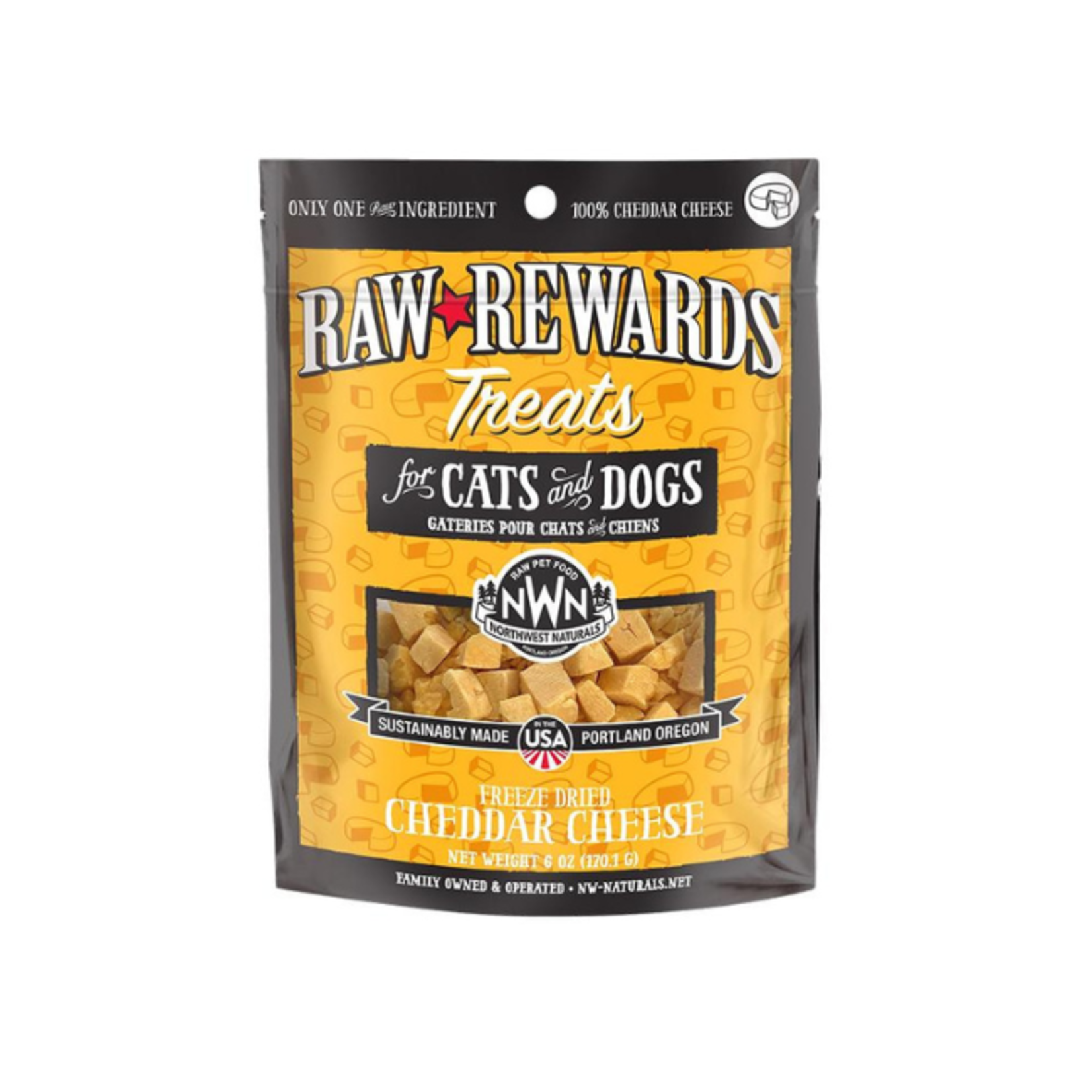 Northwest Naturals Northwest Naturals FD Raw Rewards Cheddar Cheese 6oz