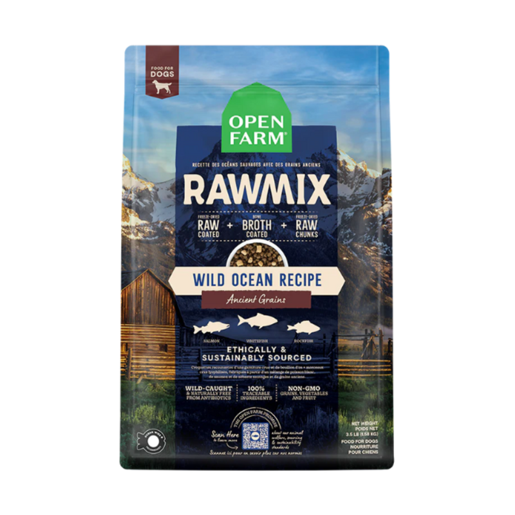 Open Farm Open Farm AG Raw Mix Front Range 20#