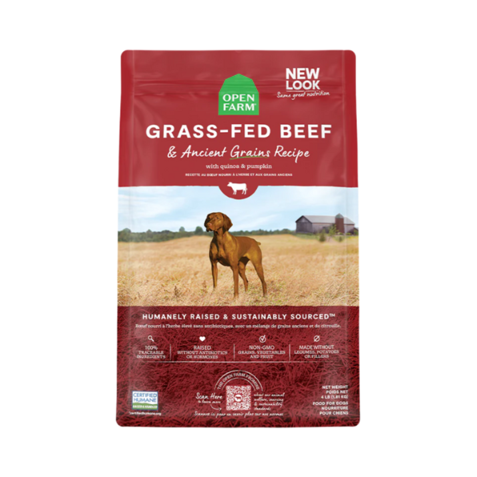 Open Farm Open Farm Ancient Grains Beef 11#