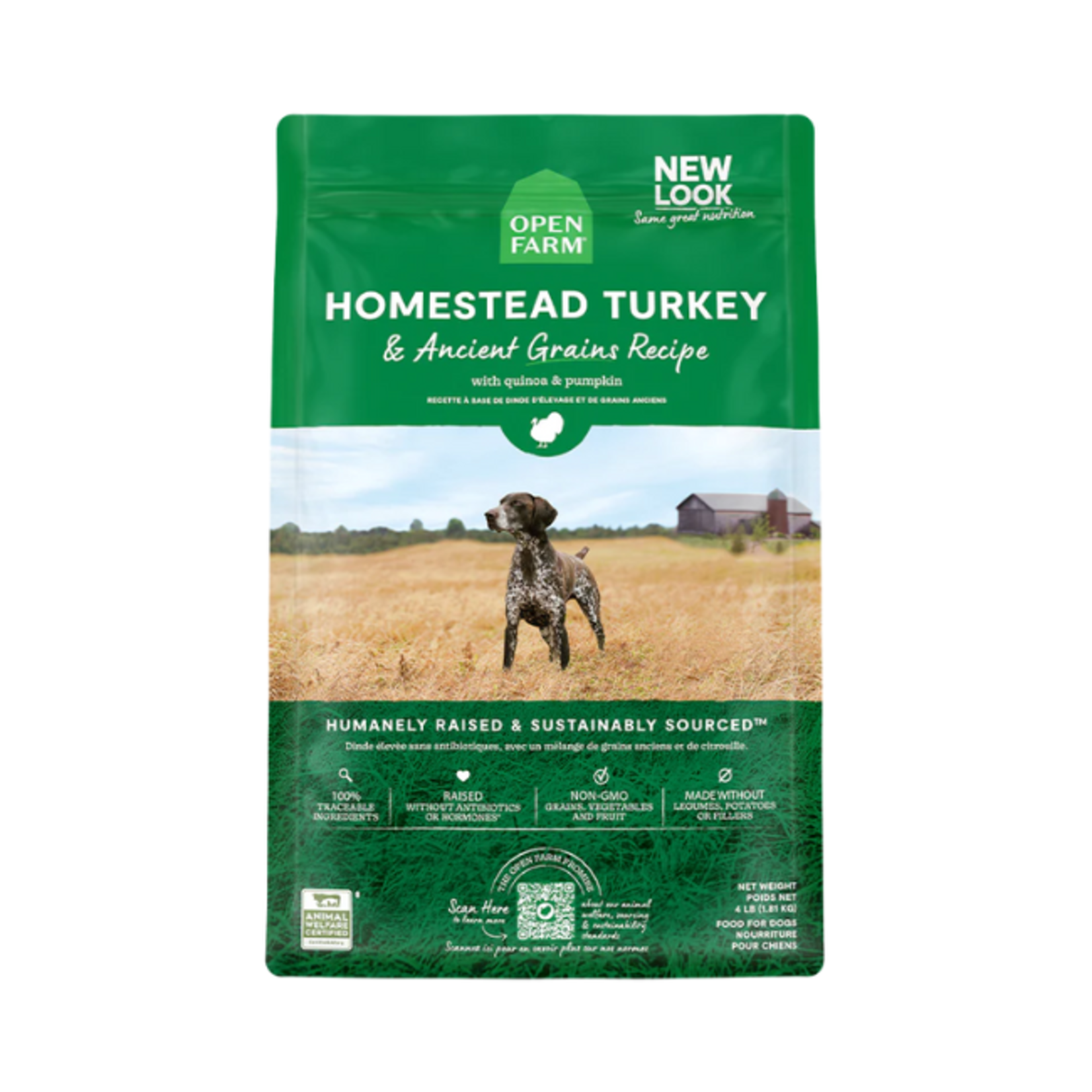 Open Farm Open Farm Ancient Grains Turkey 4#