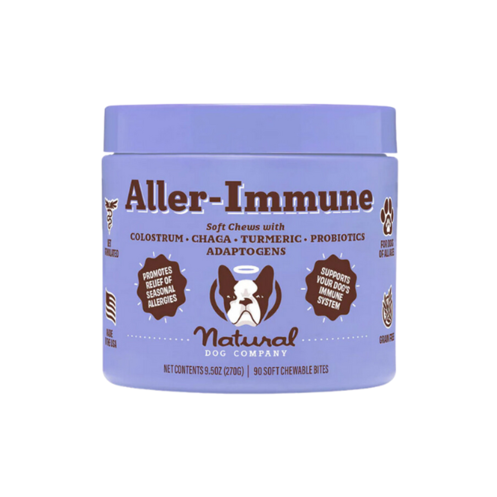 Natural Dog Company Natural Dog Co Aller-Immune Chews (90 count) 10oz