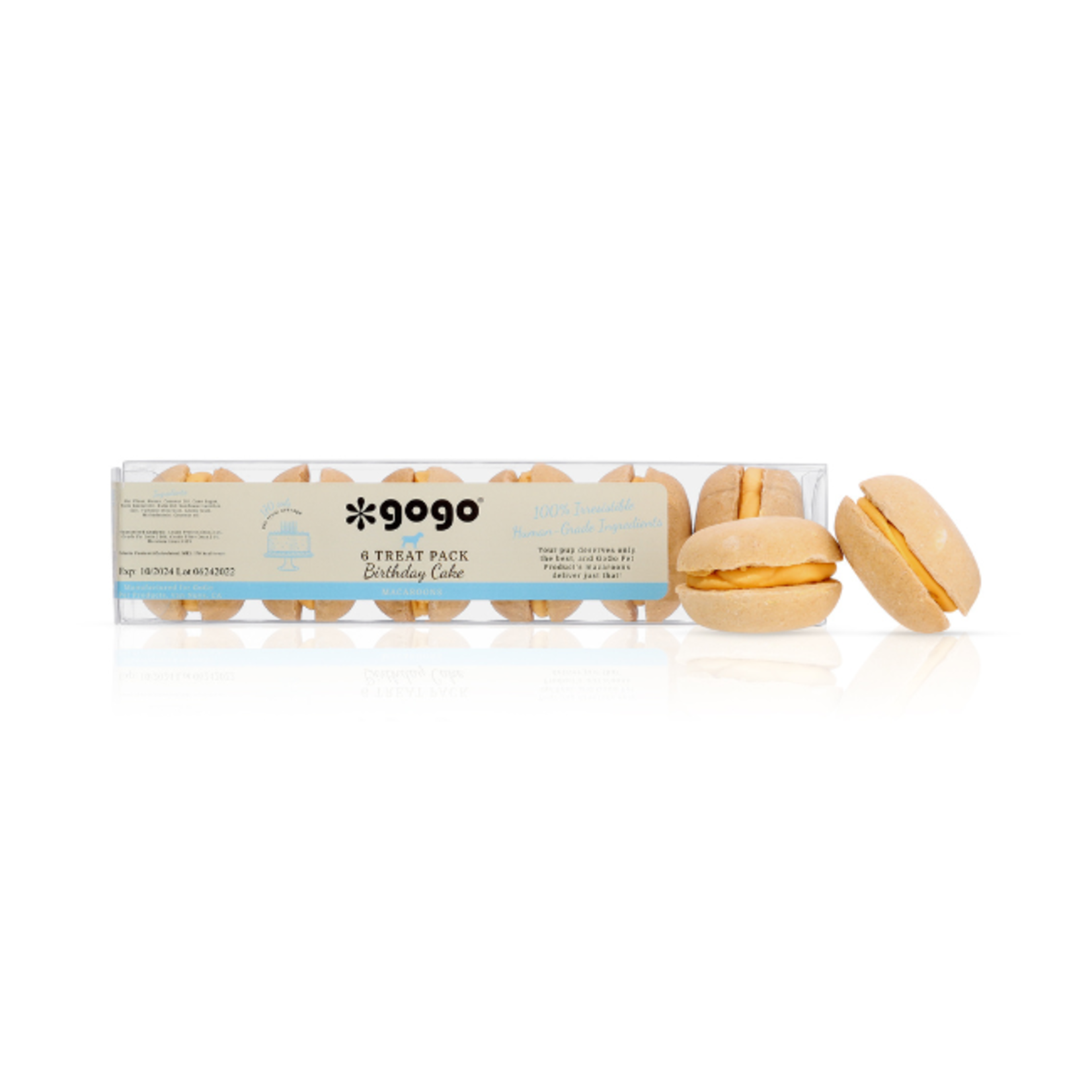 Gogo Gogo Birthday Cake Macaroon 6-pack