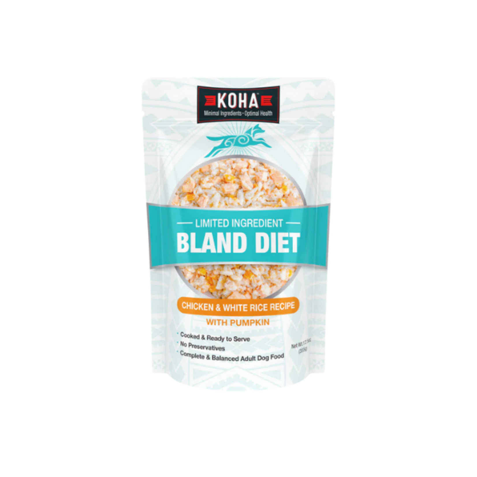 Koha Koha Bland Diet Chicken & Rice 12.5oz