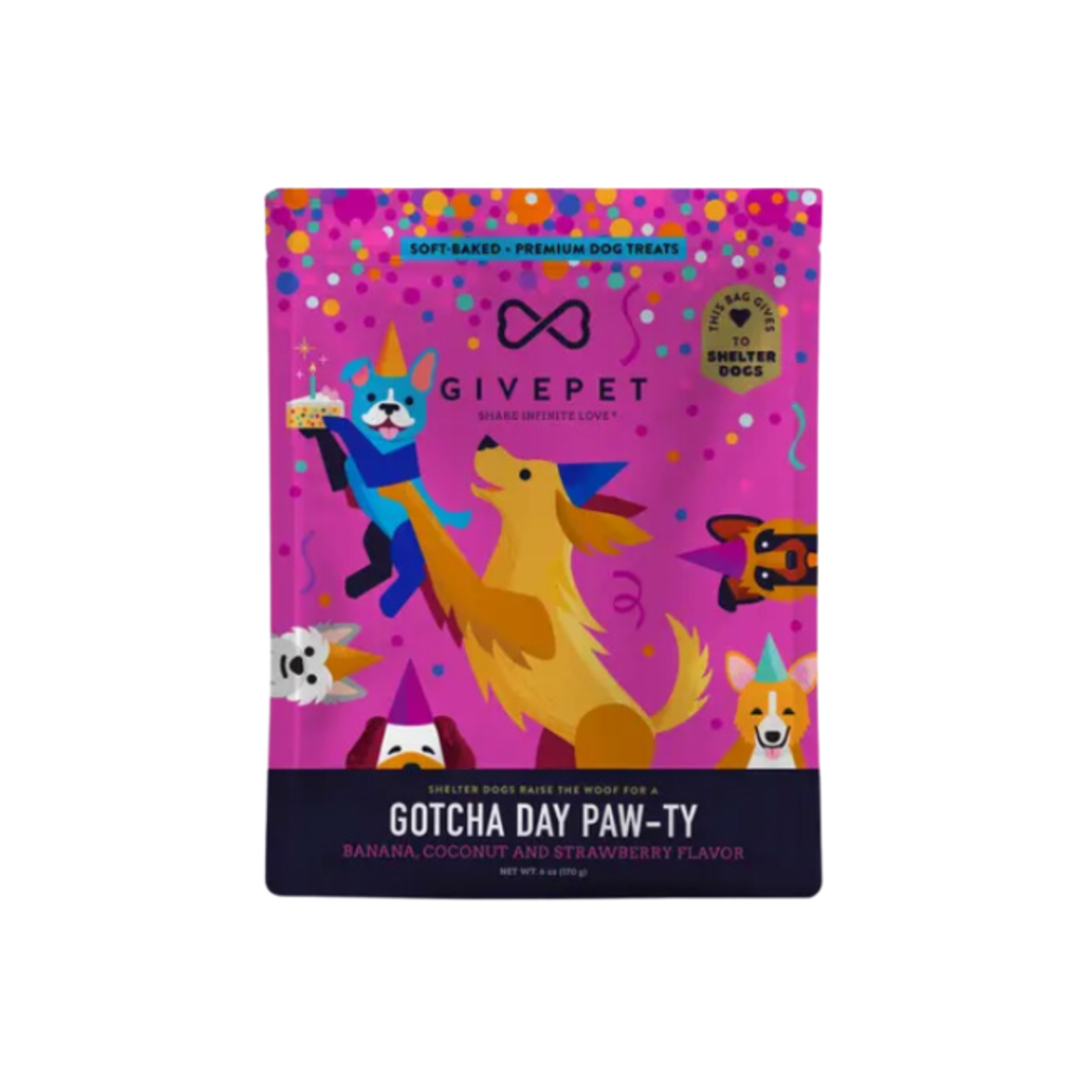 GivePet GivePet Gotcha Day Paw-ty 6oz