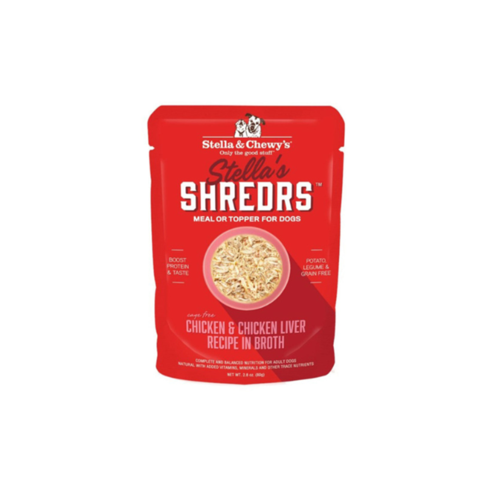 Stella & Chewy's Stella & Chewy's Dog Shredders Chicken & Liver 2.8oz
