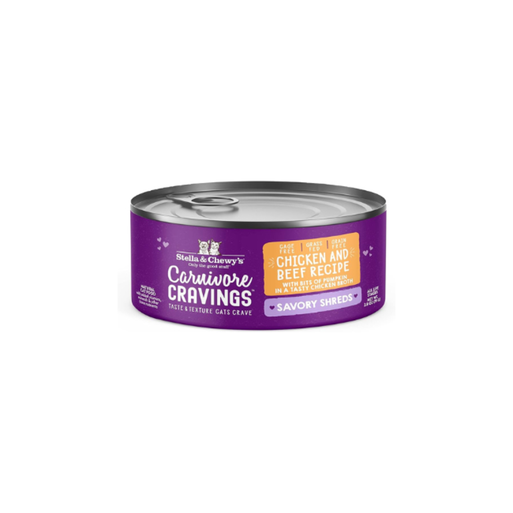 Stella & Chewy's Stella & Chewy's Cat Carnivore Cravings Chicken & Beef Shreds 2.8oz