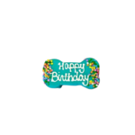 Lucky Biscuit Pet Bakery Lucky Biscuit Birthday Bone Blue