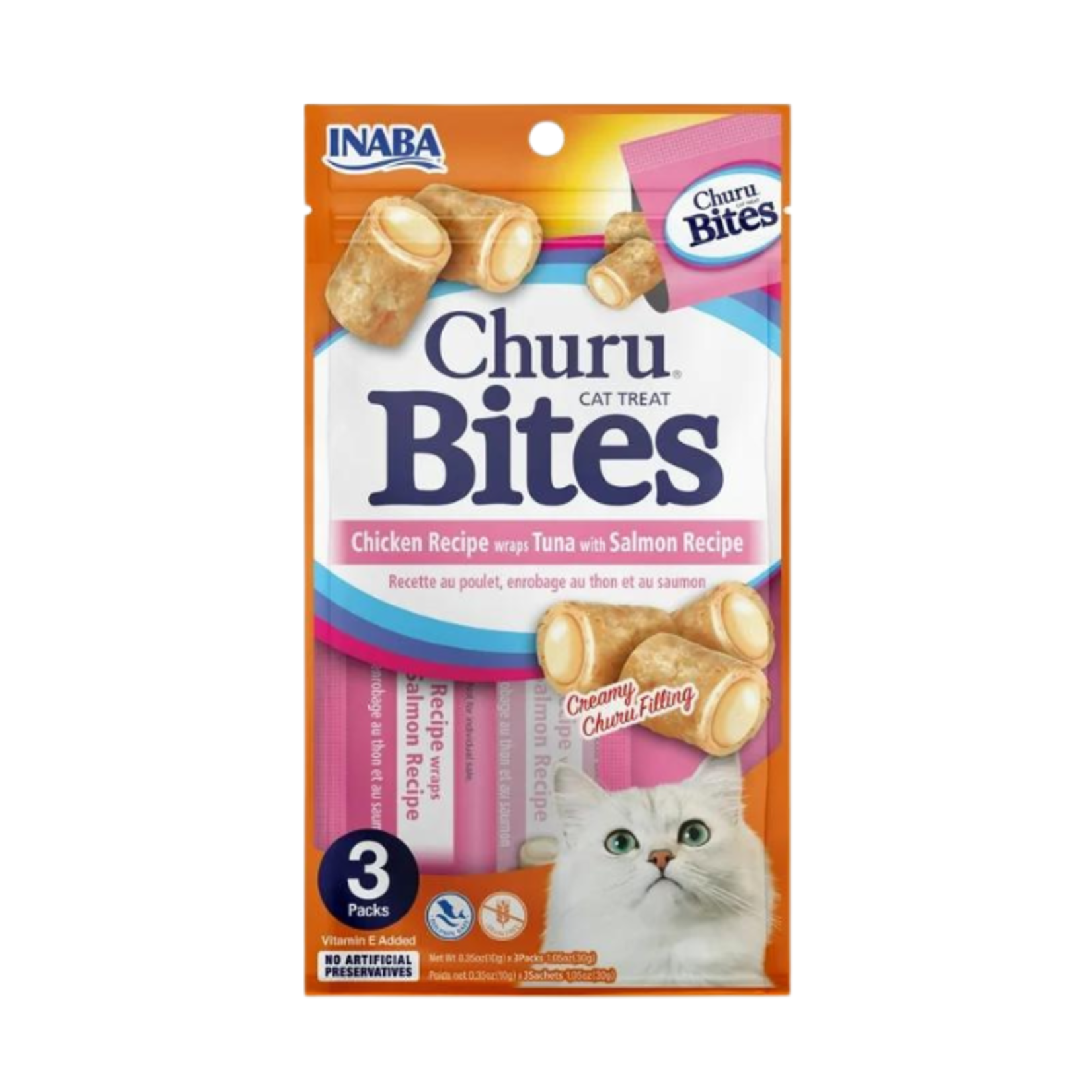 Inaba Inaba Churu Bites Tuna & Salmon 3-Pack