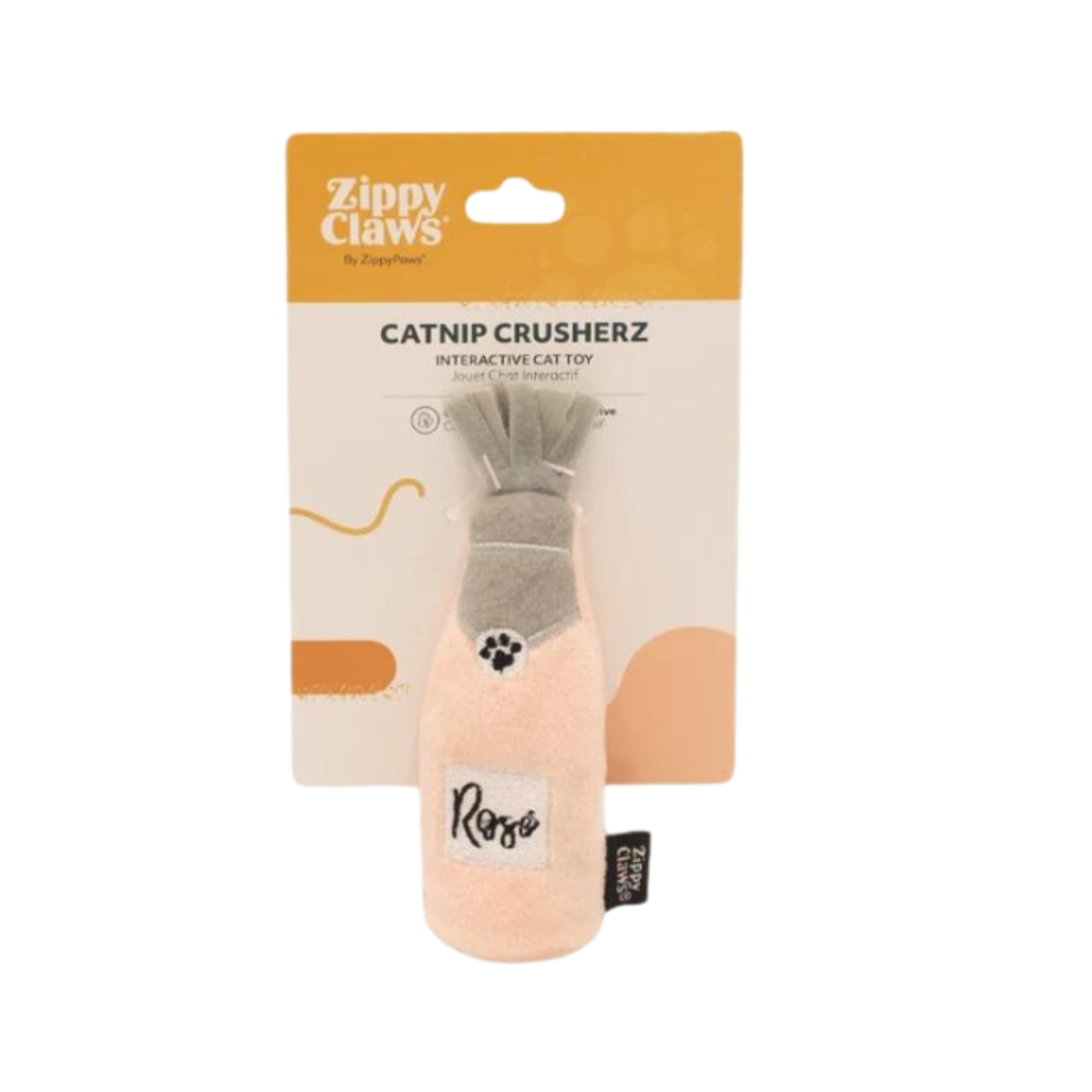 Zippy Paws ZippyClaws Catnip Crusherz Rose