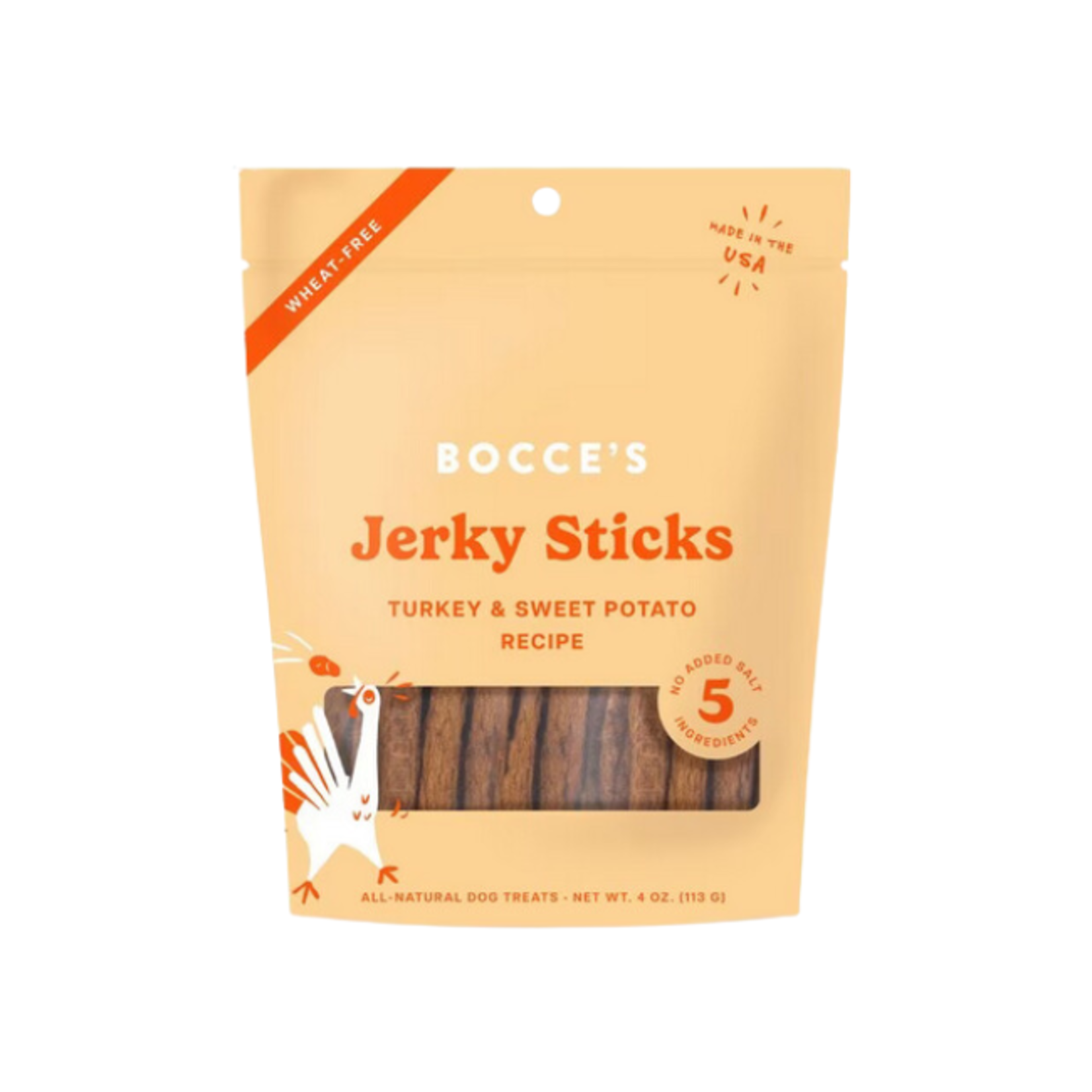 Bocce's Bakery Bocce's Bakery Grazers Jerky Turkey 4oz