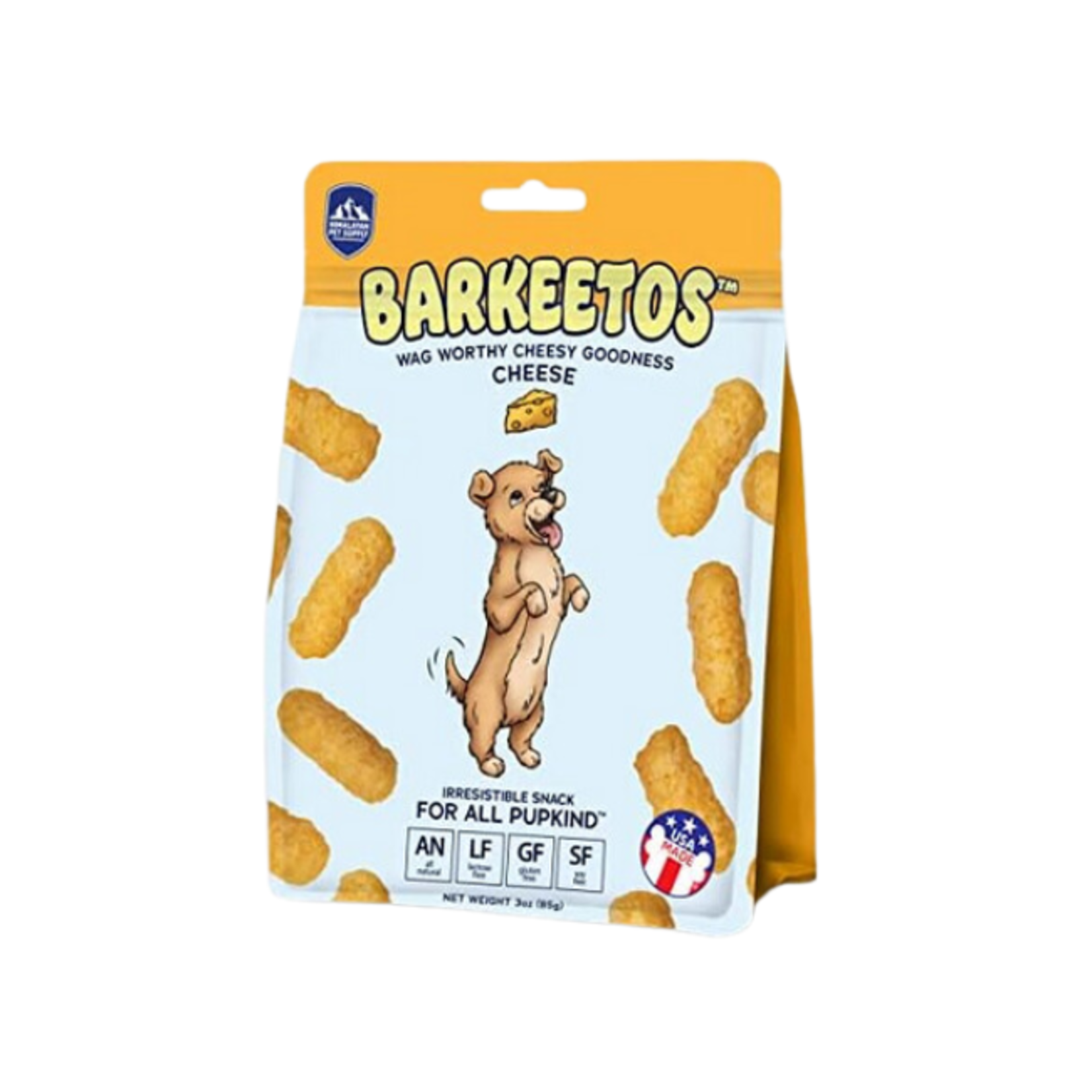 Himalayan Himalayan Dog Chew Barkeetos Cheese 3oz