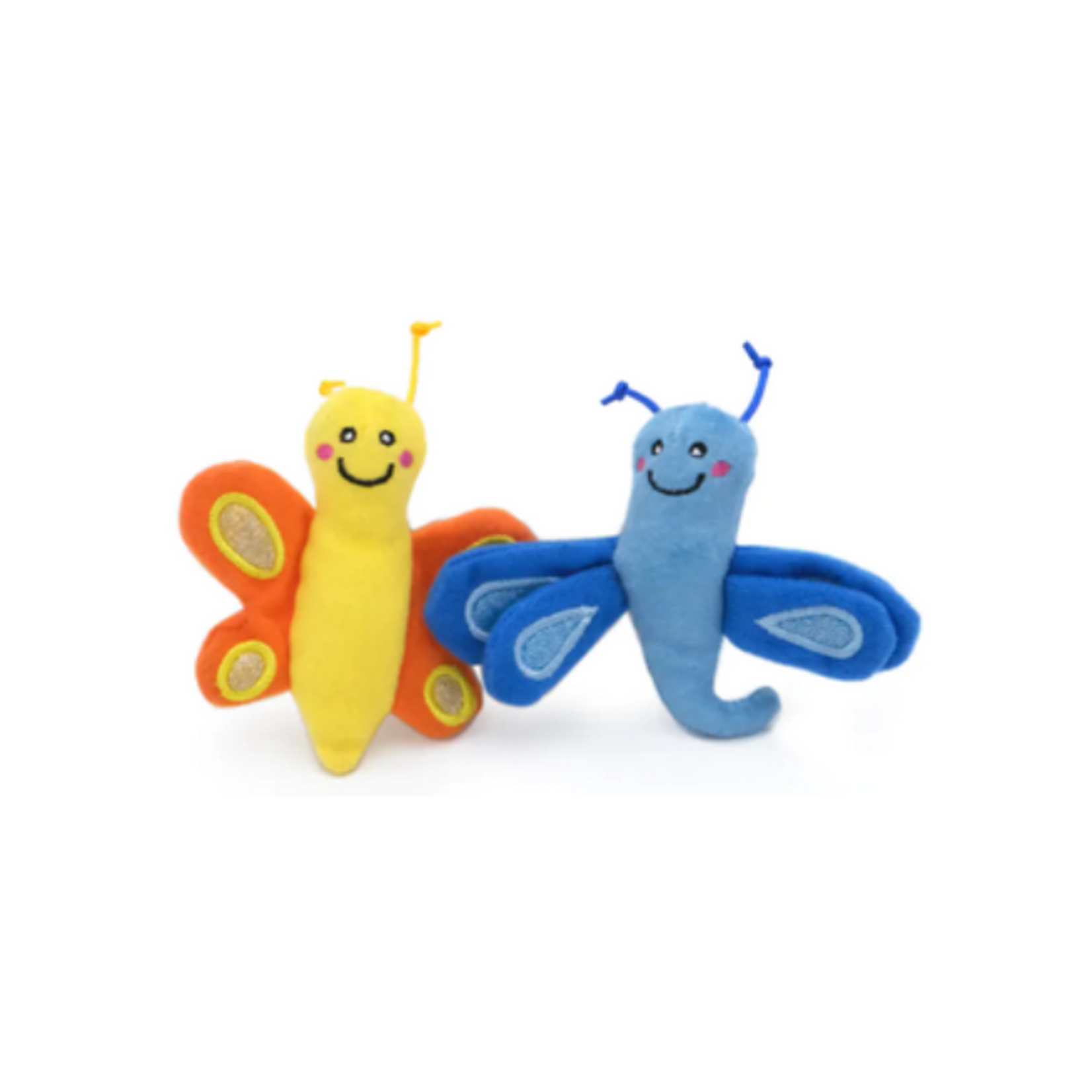 Zippy Paws ZippyClaws Butterfly & Dragonfly 2-pack