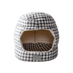 Fringe Pet Studios Fringe Gingham Pet Hut Bed