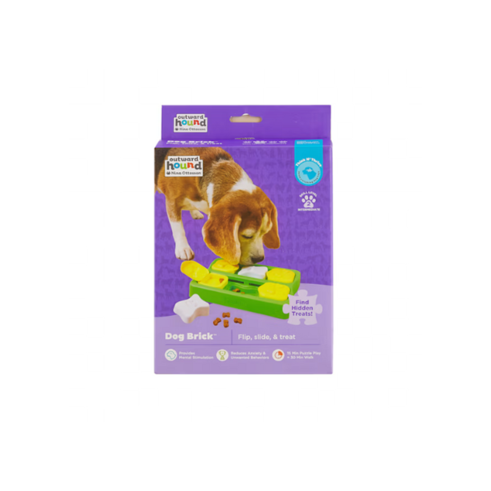 Outward Hound Dog Brick Puzzle Toy