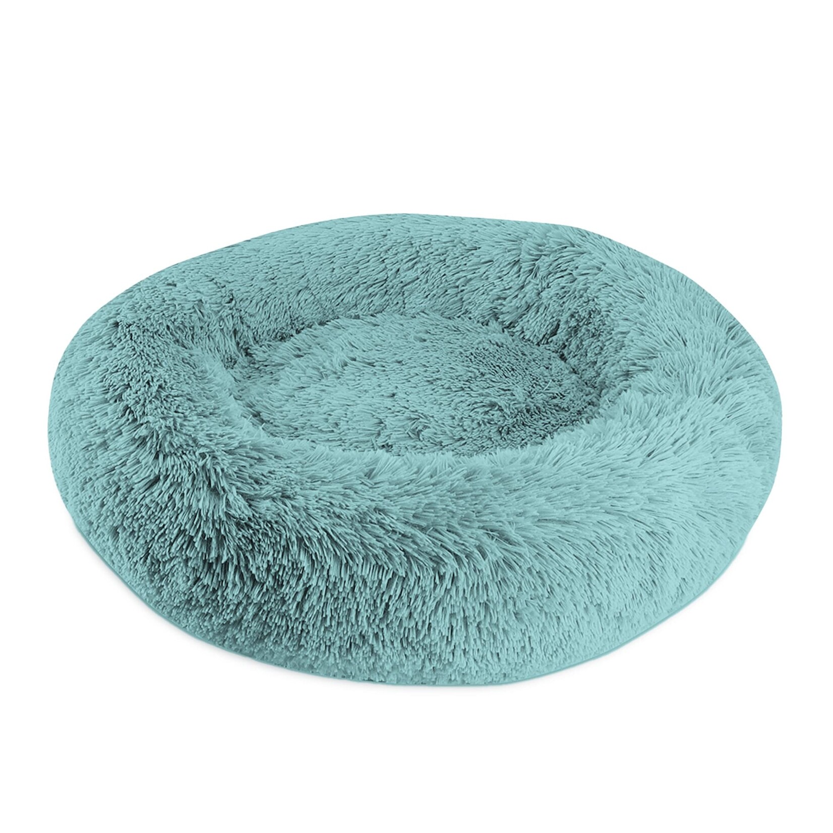 Arlee Rover Rest Shaggy Donut Bed Teal 22"