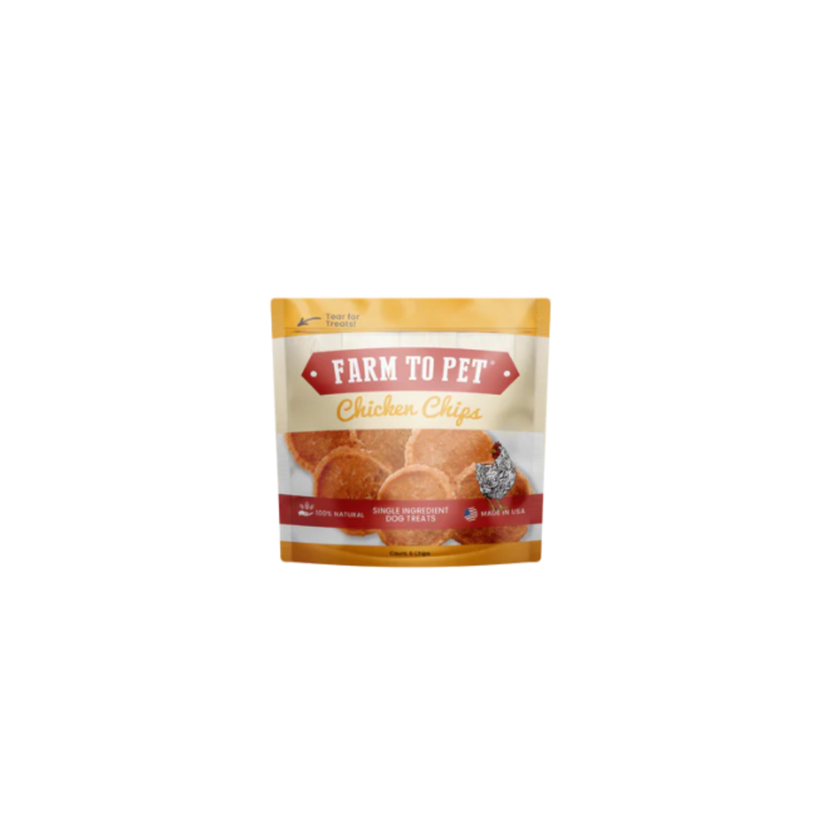 Farm To Pet Farm To Pet Chicken Chips Snack Size