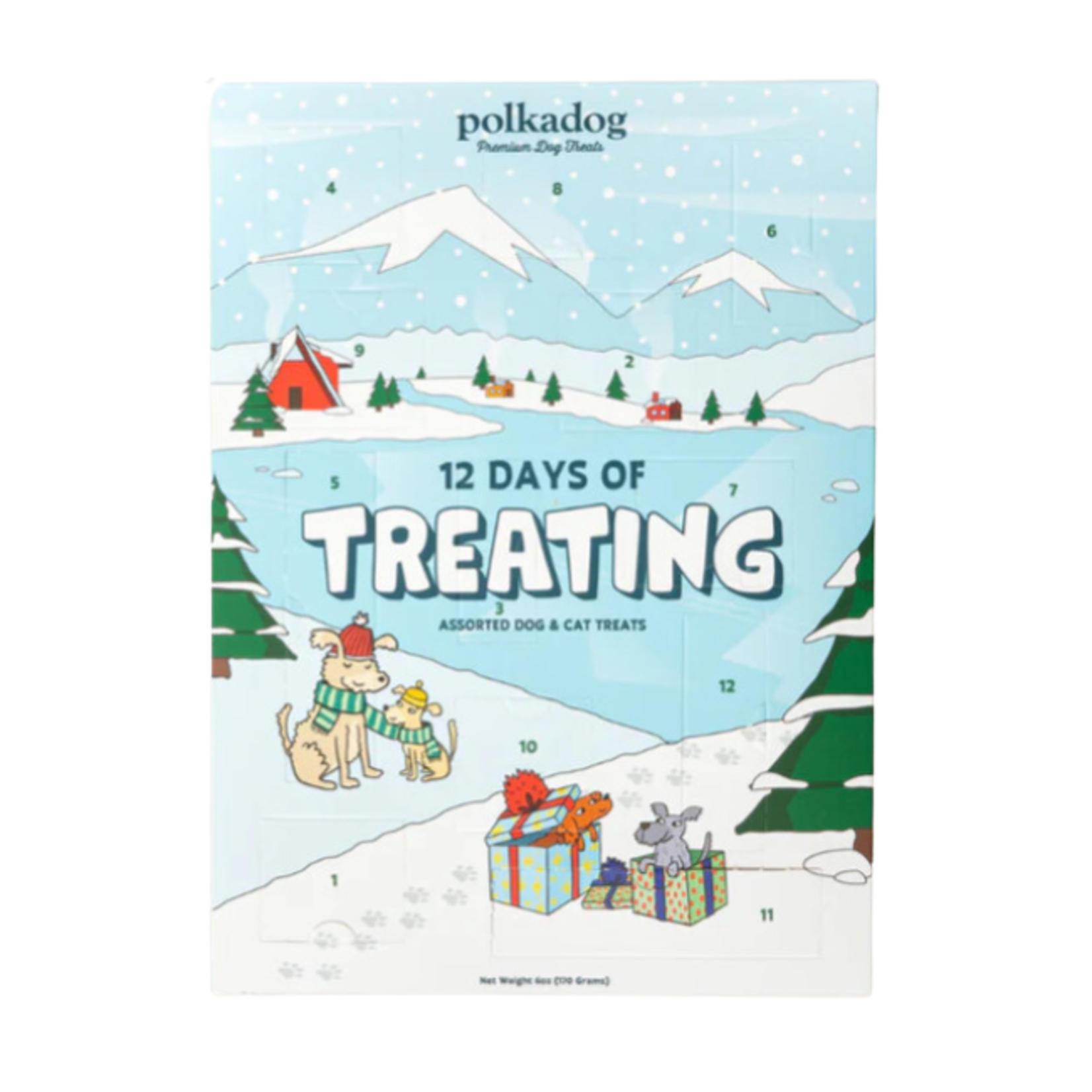 Polkadog Polkadog Christmas Advent Calendar 12-days