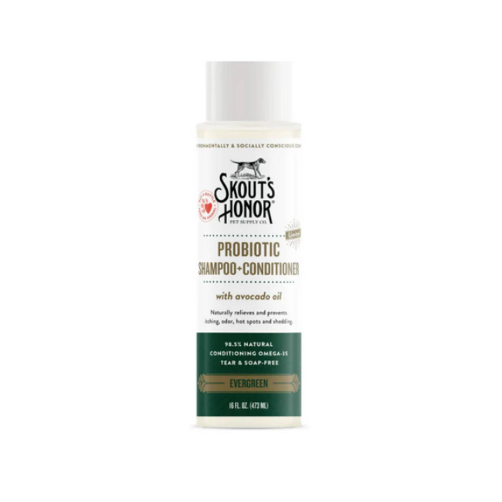 Skout's Honor Skout's Honor Dog Evergreen Shampoo & Conditioner 16oz