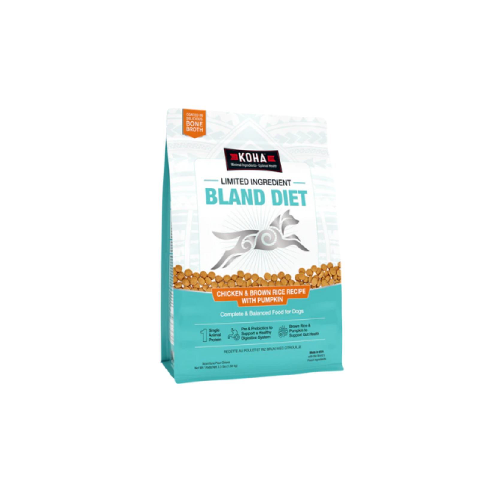 Koha Koha D Bland Diet Chicken & Brown Rice 3.5#