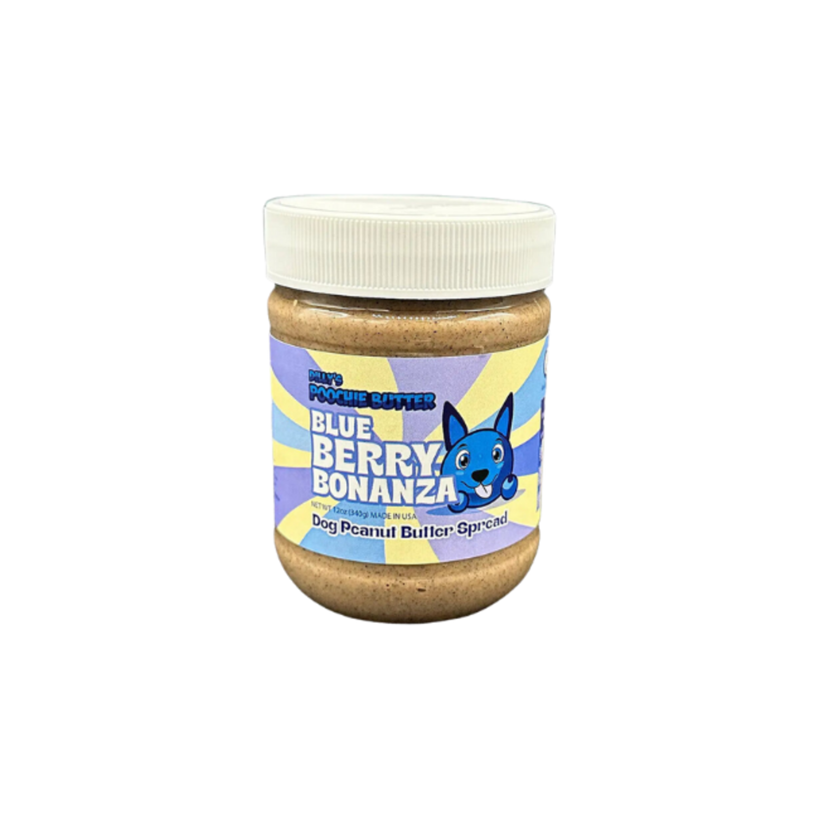 Poochie Butter Poochie Butter Peanut Butter w/ Blueberry 4oz