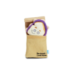 Bark Bark Brownbaggin' It PB&J Dog Toy