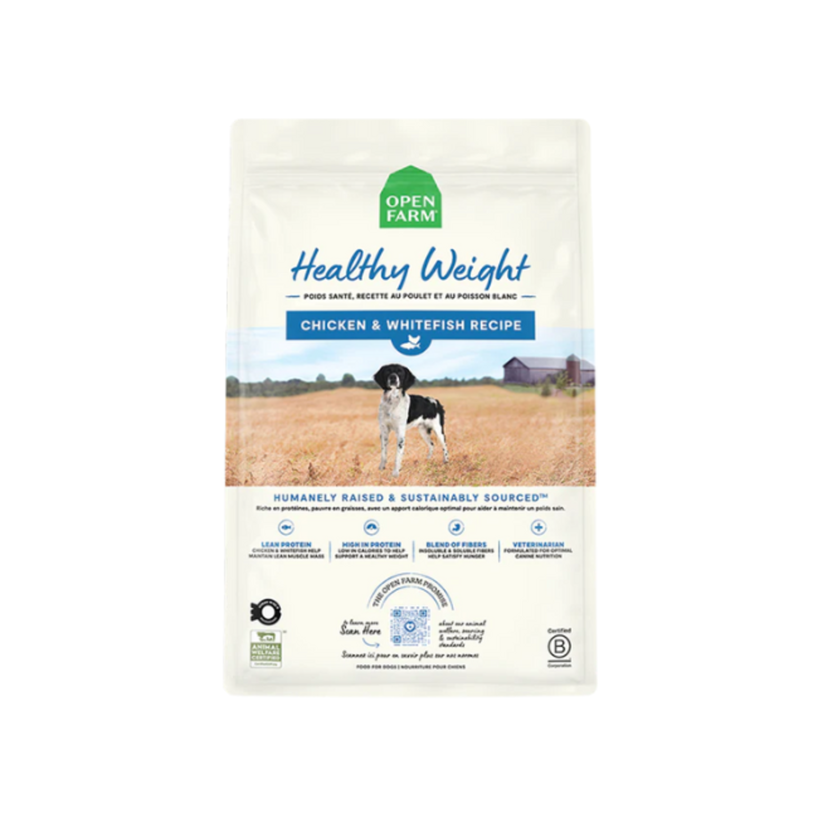 Open Farm Open Farm Healthy Weight Chicken & Whitefish 4#