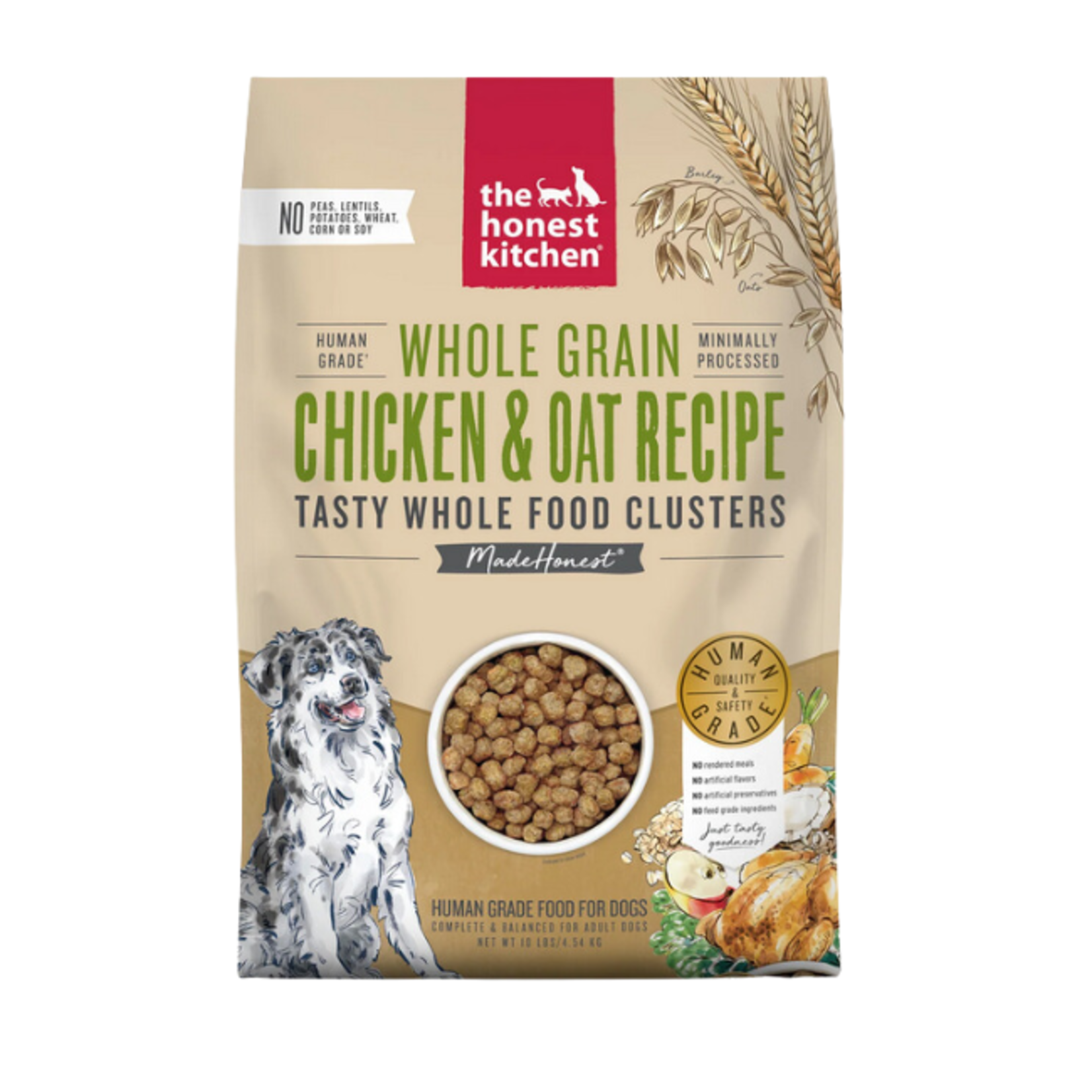 The Honest Kitchen The Honest Kitchen Dog Clusters Whole Grain Chicken 10#