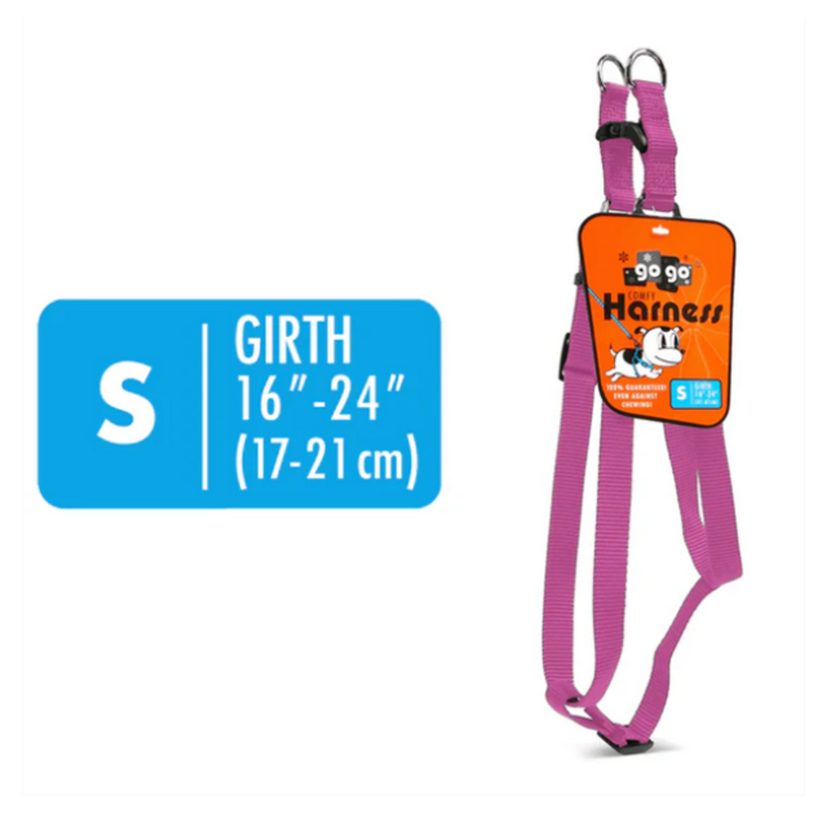 Gogo Gogo Comfy Harnesses Pink Small