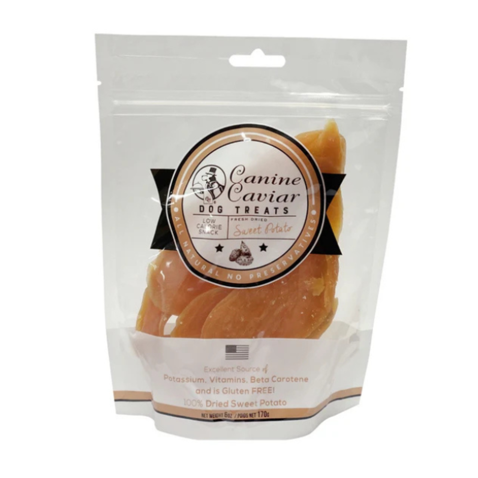 Canine Caviar Canine Caviar Dried Sweet Potato 12oz