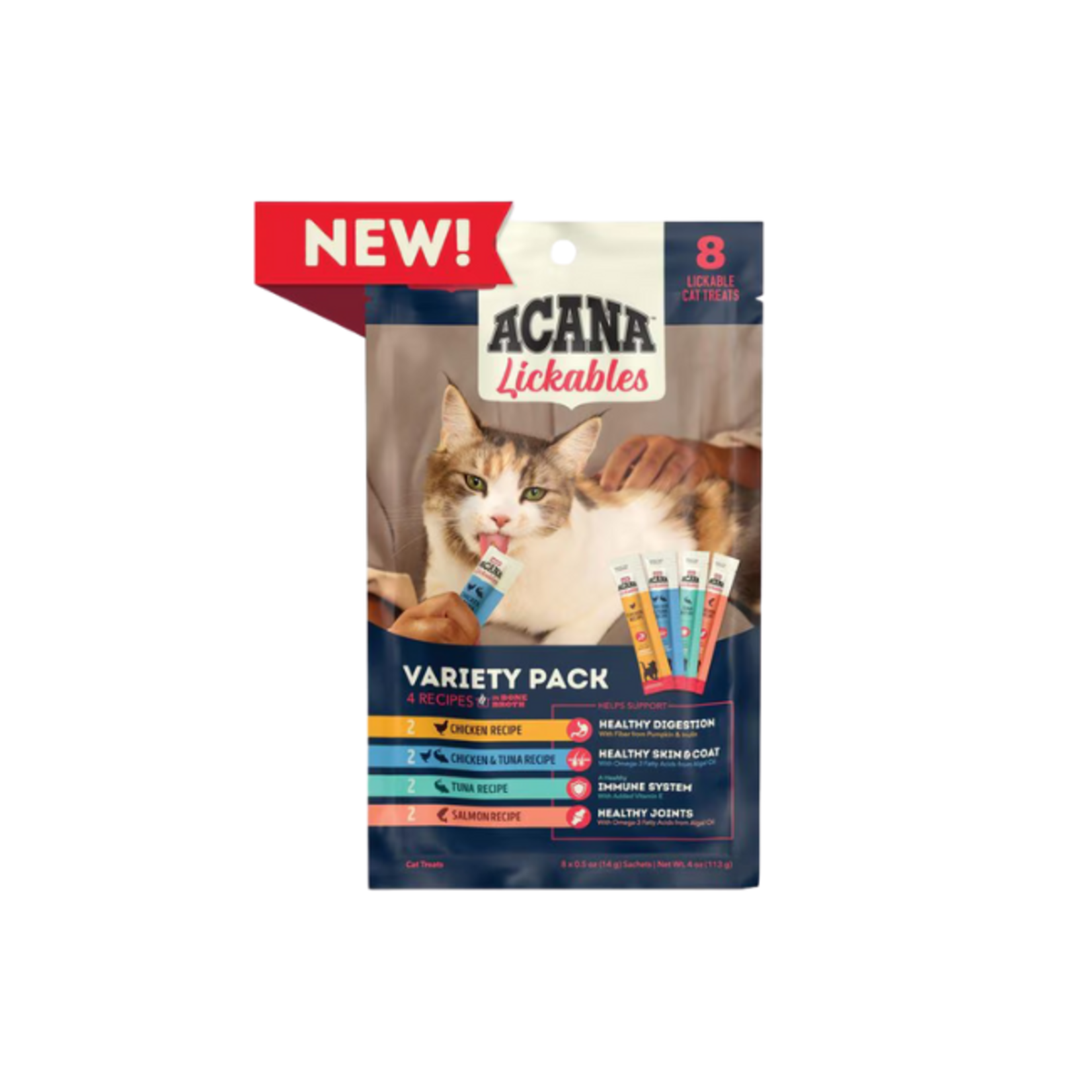 Acana Acana Lickables Puree Variety Pack 2.5oz