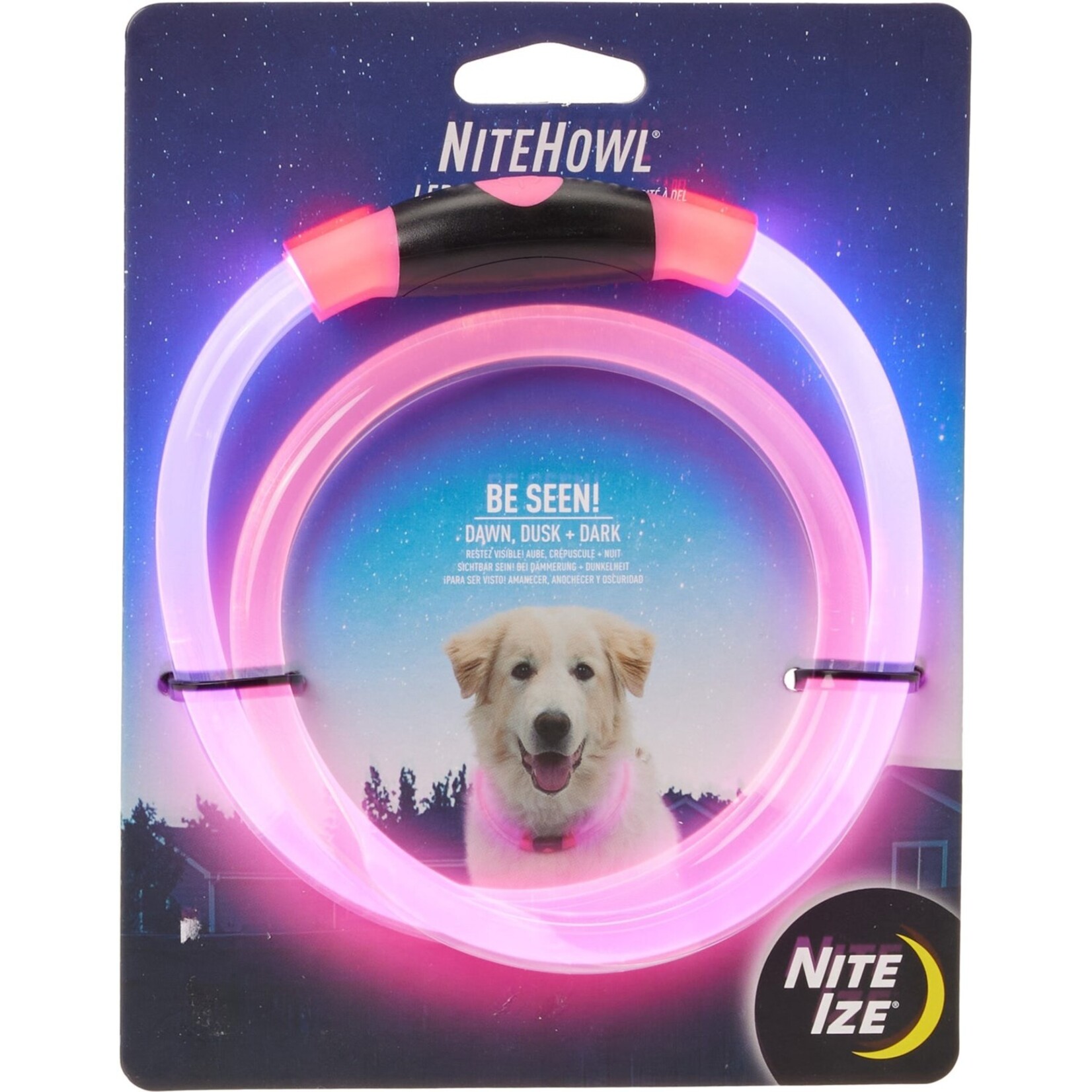 NiteIze NiteIze NiteHowl LED Safety Necklace Pink