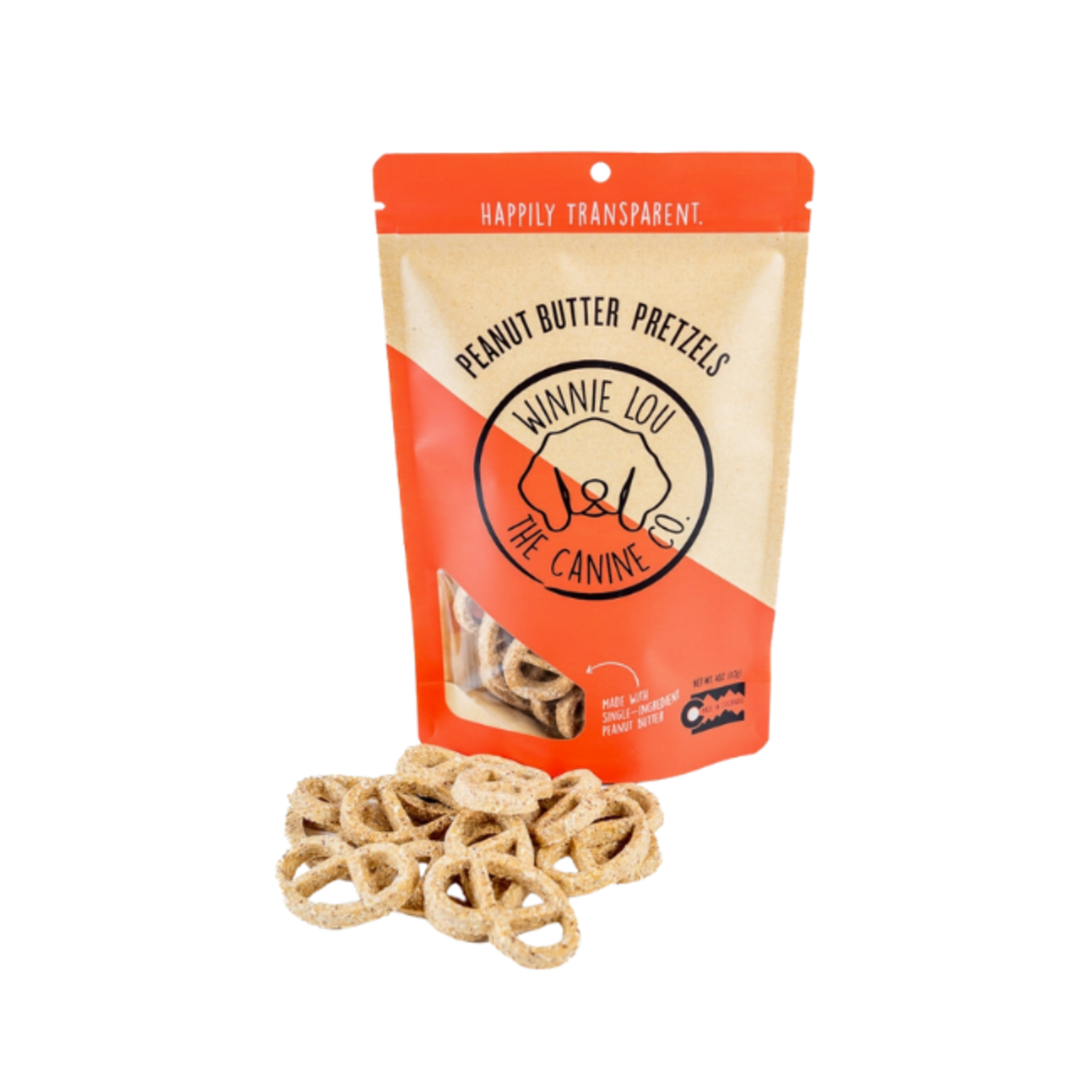 Winnie Lou Winnie Lou Peanut Butter Pretzels 4oz