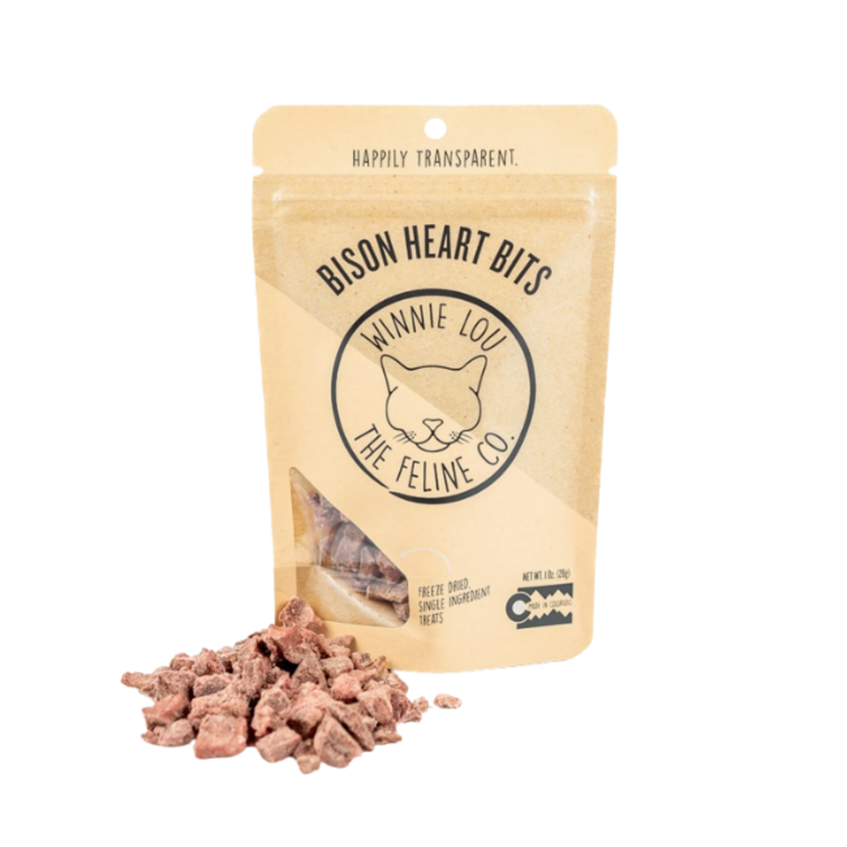 Winnie Lou Winnie Lou Cat Bison Heart Bits 1oz