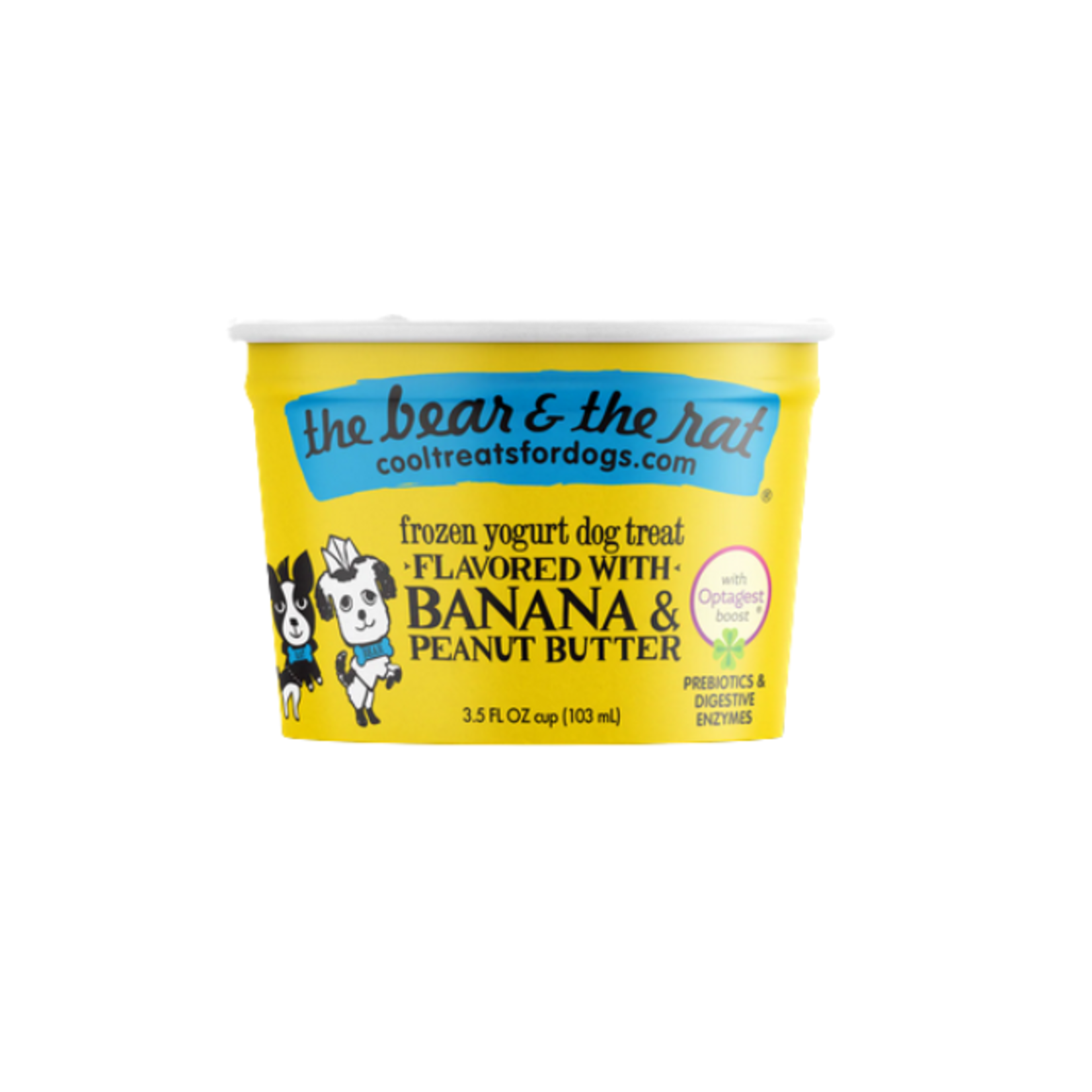 The Bear & The Rat The Bear & The Rat Frozen Yogurt PB Banana Single Cup