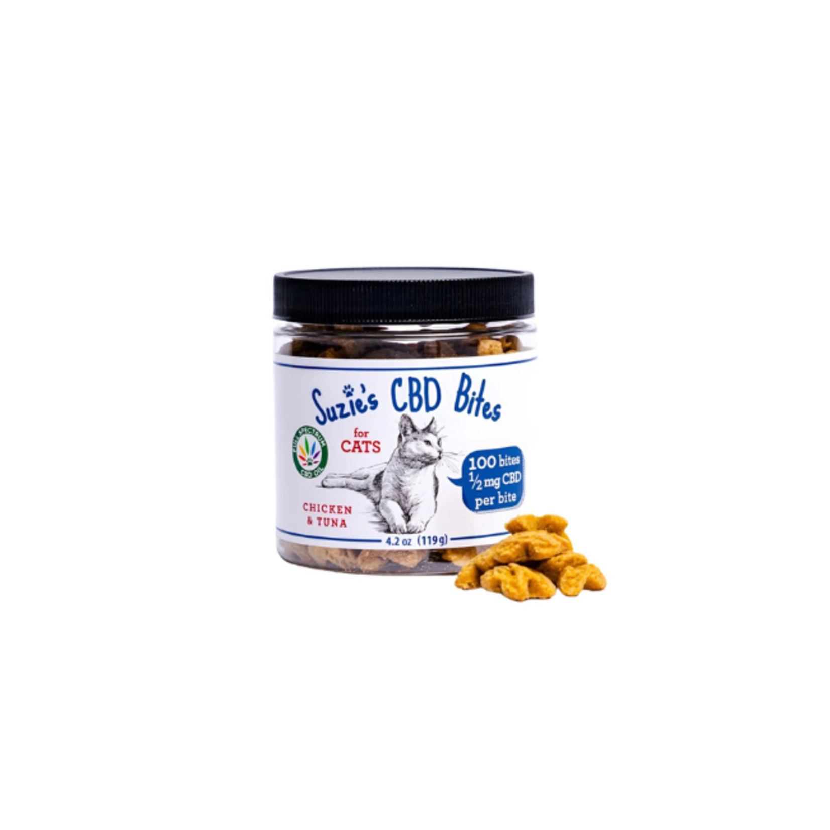 Suzie's CBD Suzie's CBD Bites for Cats 100-count