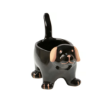 Primitives By Kathy PBK Planter Black Dog