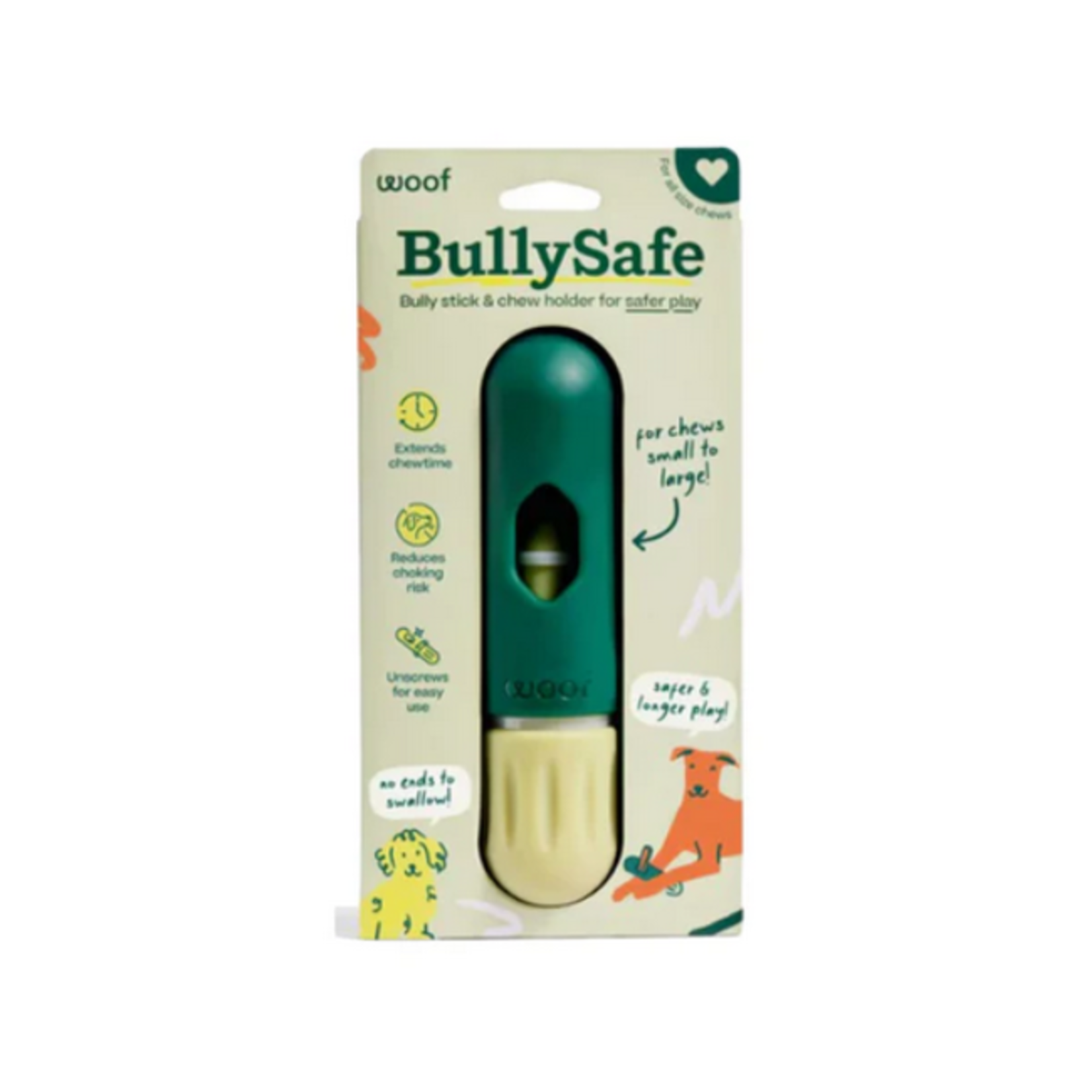 Woof Pet Woof Bully Safe Chew Holder