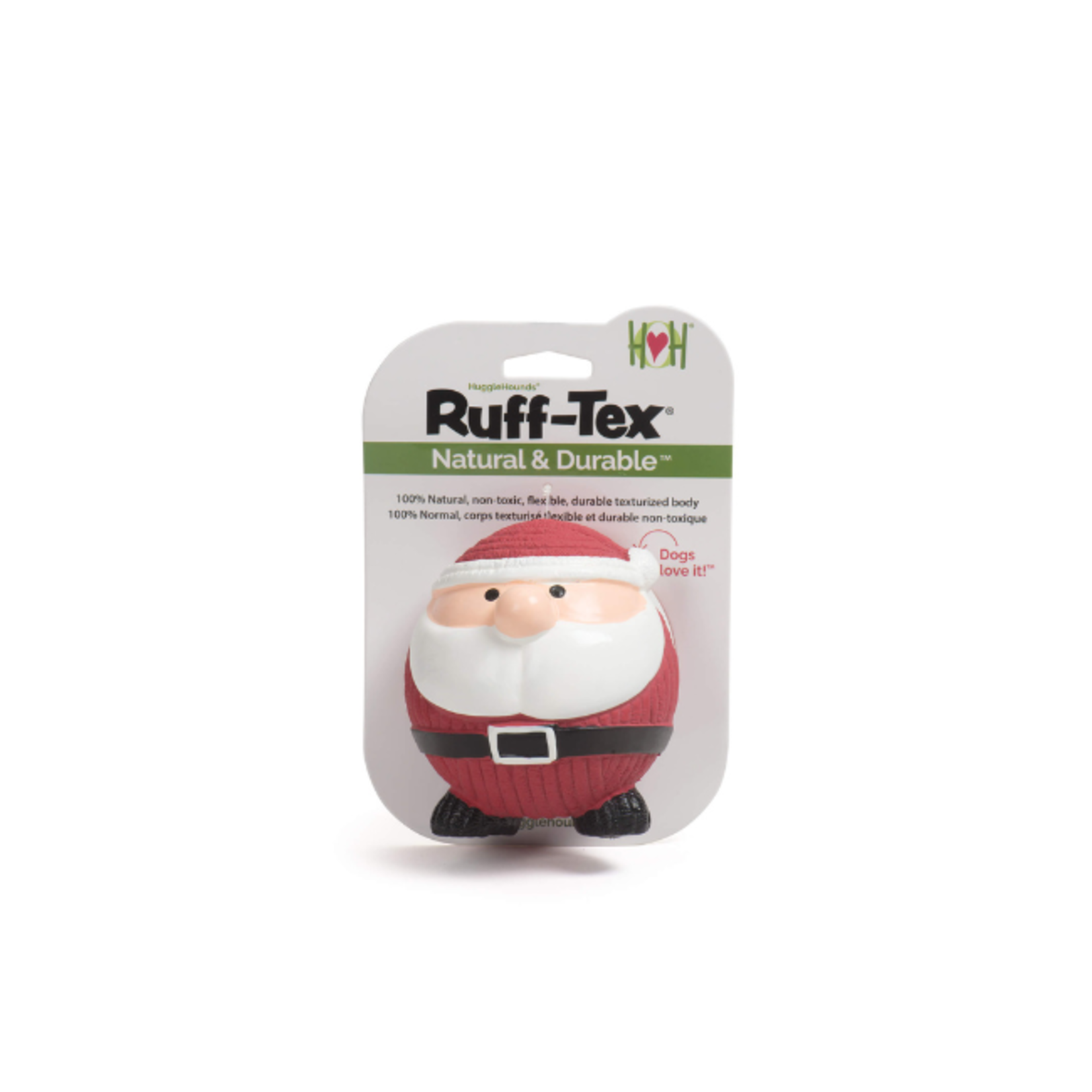 Huggle Hounds HuggleHounds Ruff-Tex Holiday Santa Large